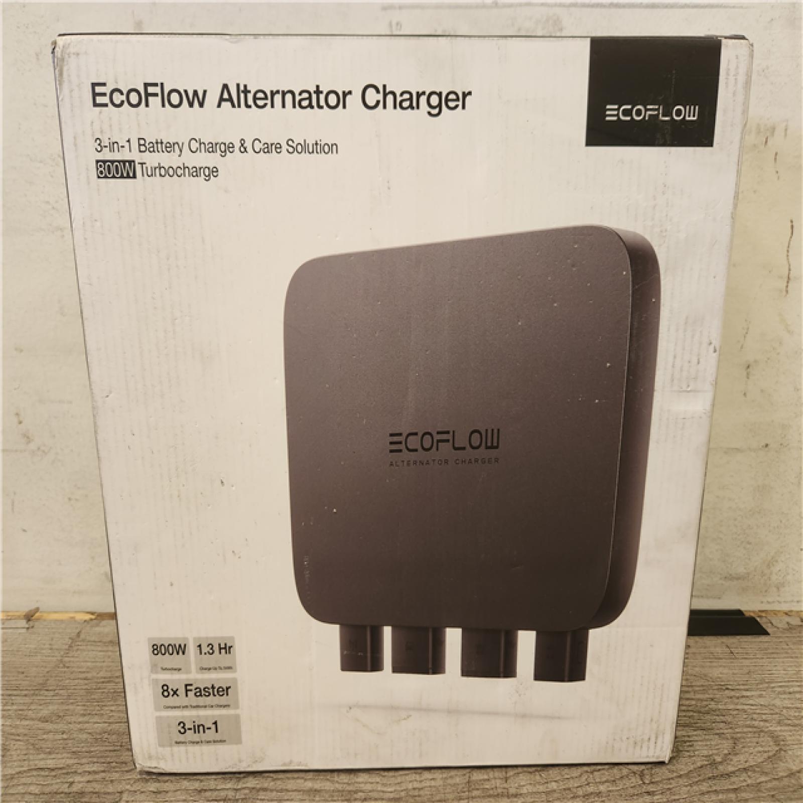 Phoenix NEW EcoFlow 800-Watt Alternator Charger  3-in-1 Fast DC-DC Charger for Portable Power Stations (SEALED)