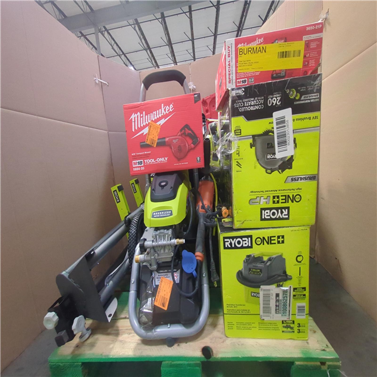 CALIFORNIA AS-IS TOOL PALLET