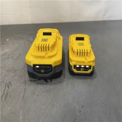 AS-IS - Dewalt Powerstack 20-Volt Lithium-Ion 5.0 Ah and 1.7 Ah Batteries and Charger