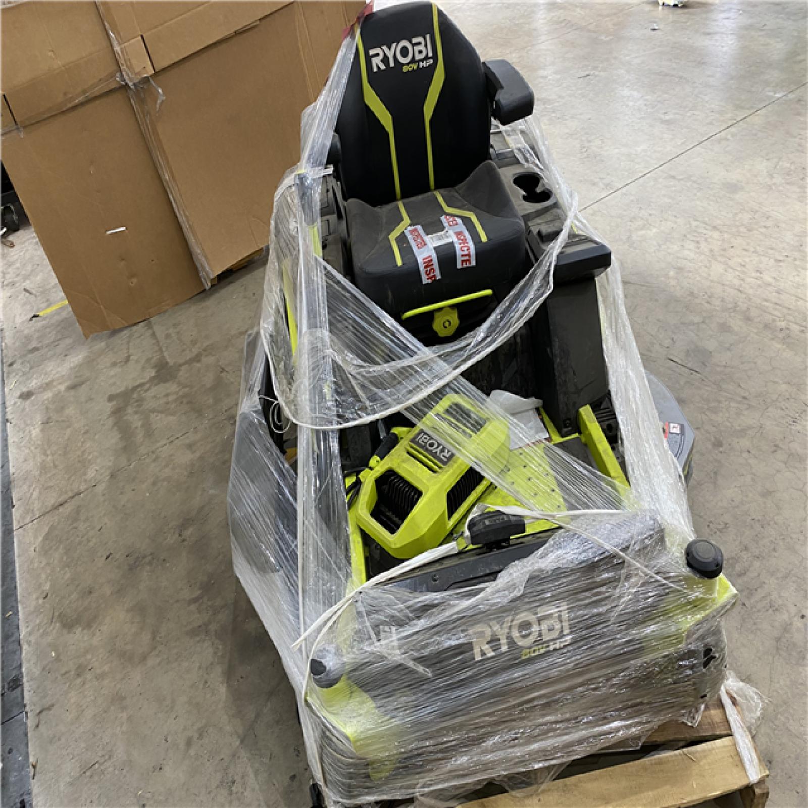 Houston Location AS IS - Ryobi Z54 LI 54 Riding Mower