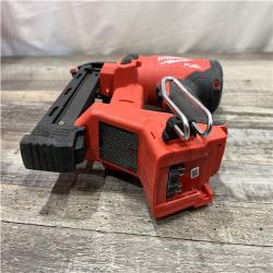 AS-IS Milwaukee FUEL 18-Volt Lithium-Ion Brushless Cordless 18-Gauge 1/4 in. Narrow Crown Stapler (Tool-Only)