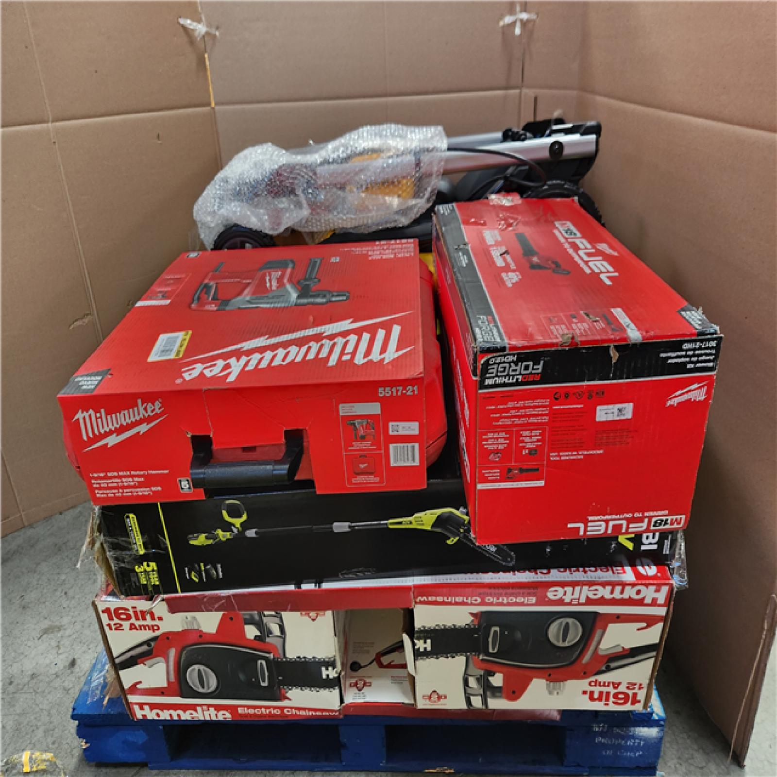 CALIFORNIA AS-IS TOOL PALLET