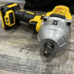 AS-IS DEWALT 20V MAX Lithium-Ion Cordless 1/2 in. Impact Wrench Kit