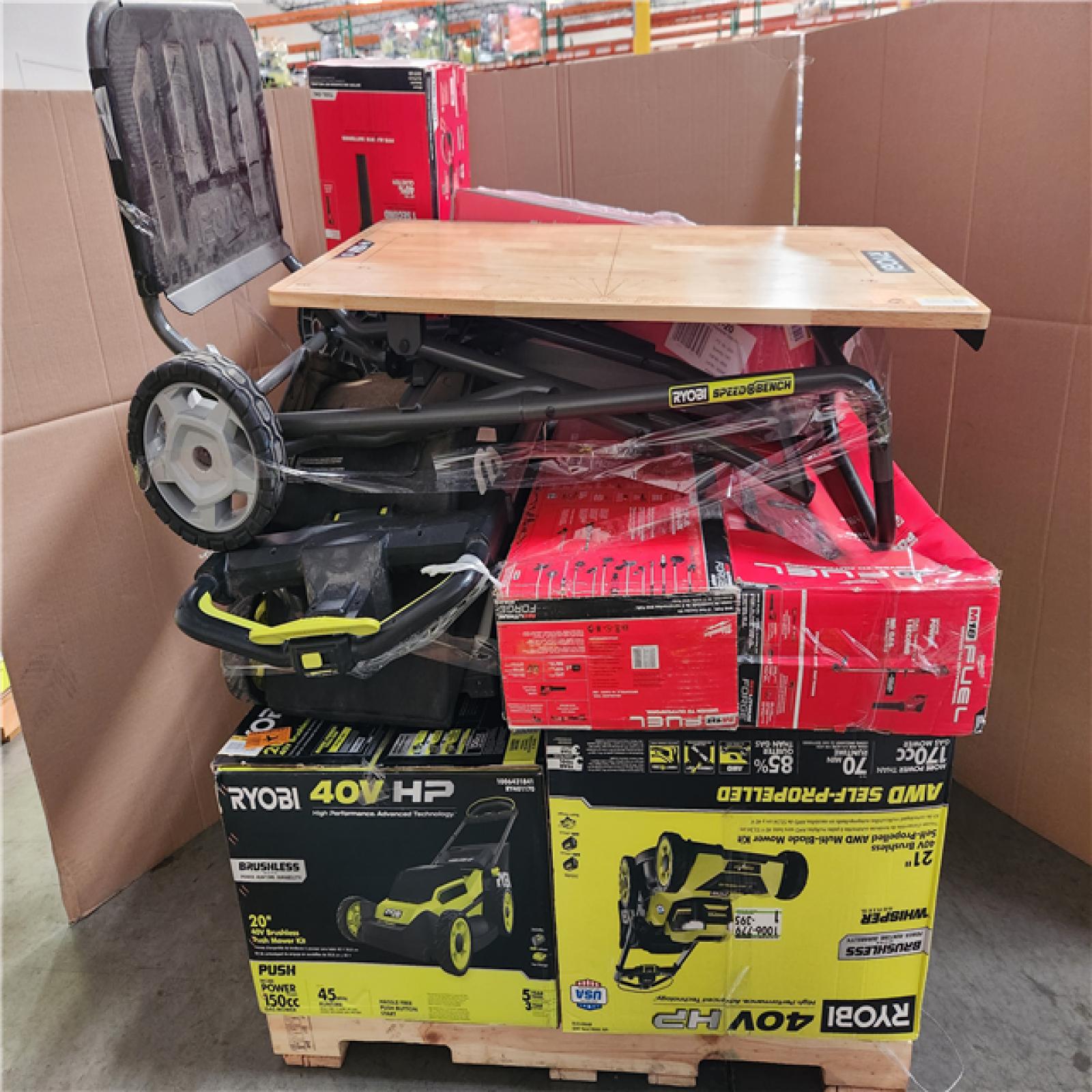 CALIFORNIA AS-IS TOOL PALLET