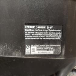 Phoenix RYOBI 40V HP Brushless Whisper Series 22 2-Stage Cordless Electric Self-Propelled Snow Blower (TOOL ONLY) (NO BATTERIES)