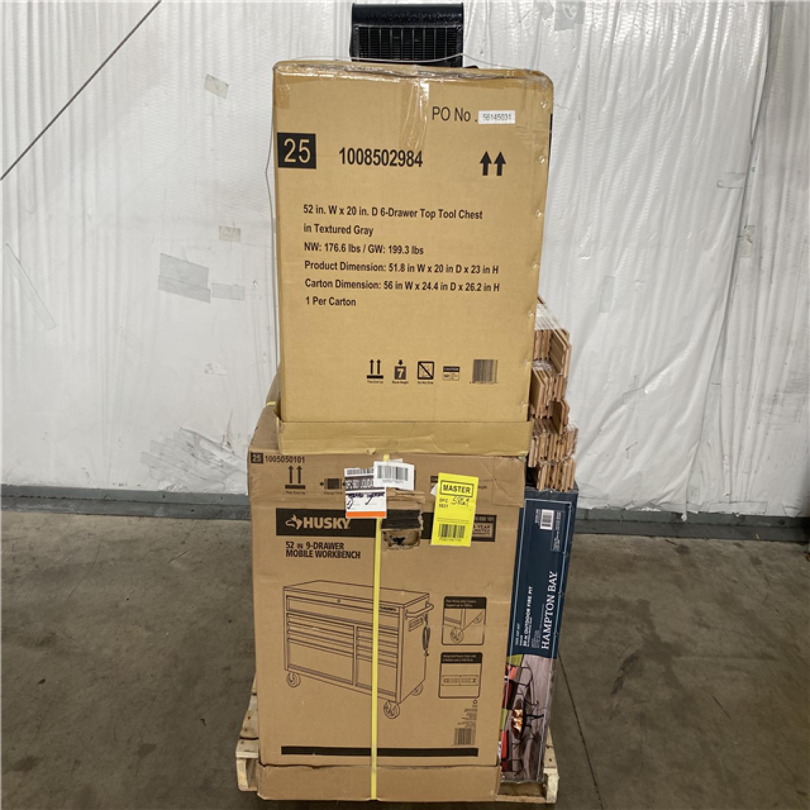 Houston Location AS IS - Home Improvement Pallet