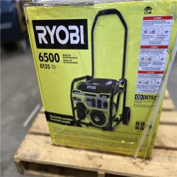 DALLAS LOCATION - RYOBI 6,500-Watt Gasoline Powered Portable Generator with CO Shutdown Sensor