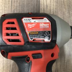 AS-IS Milwaukee M18 18V Lithium-Ion Cordless 1/4 in. Hex Impact Driver (Tool-Only)