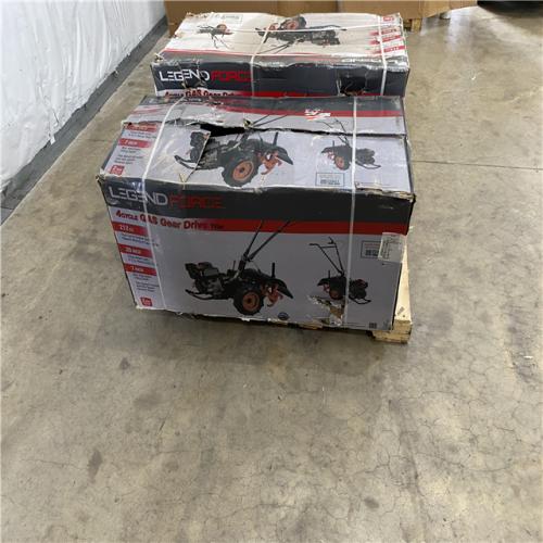Houston Location - AS-IS LEGEND FORCE 4CYCLE GAS WALK BEHIND TILLER 20