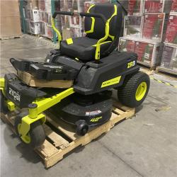 Dallas Location - As-Is RYOBI ZR3 80V HP Brushless Battery Cordless Electric 42 in. Zero Turn Riding Lawn Mower with (2) 14.0 Ah Batteries and Charger