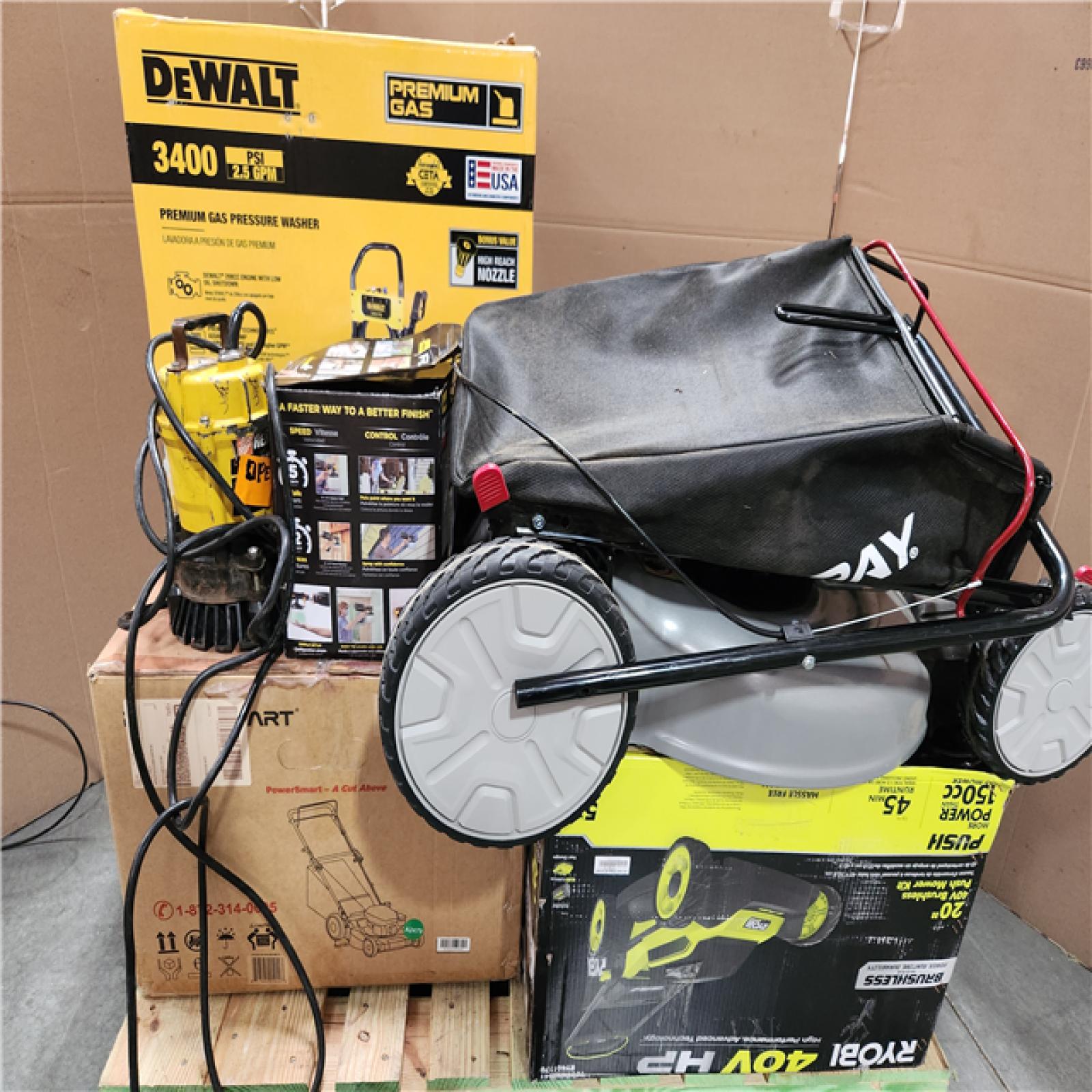 CALIFORNIA AS-IS OUT DOOR POWER EQUIPMENT