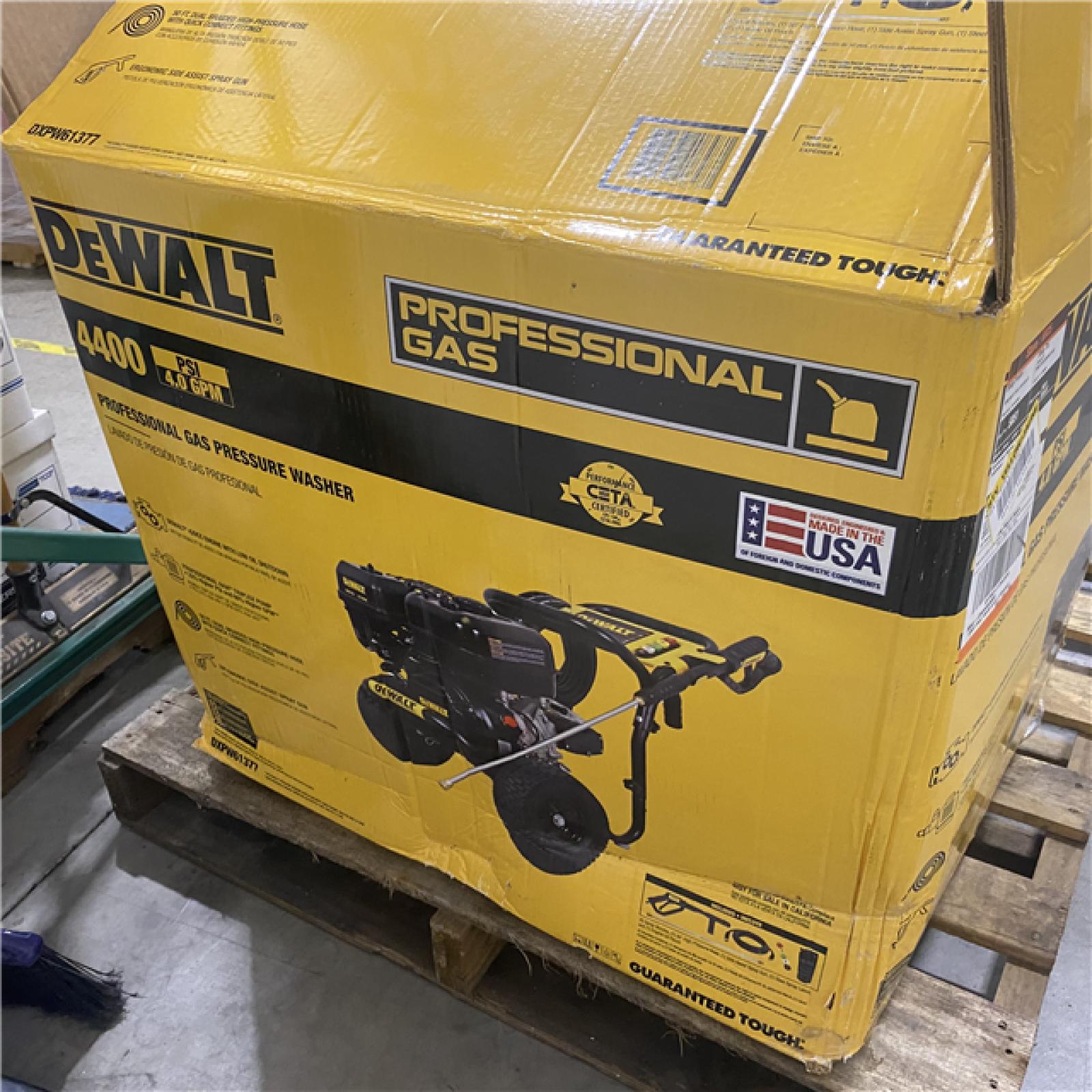 Dallas Location - As-Is DEWALT - 4400 PSI 4.0 GPM Gas Pressure Washer