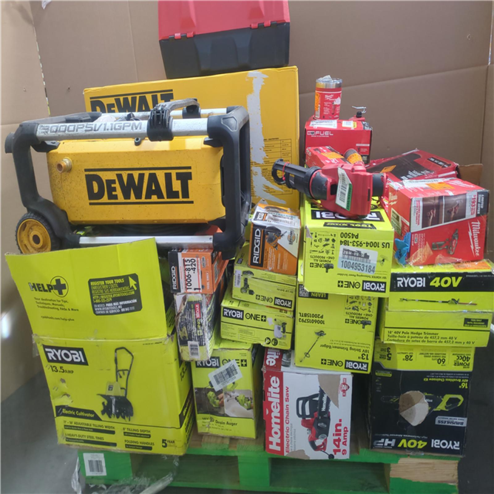 CALIFORNIA AS-IS TOOL PALLET