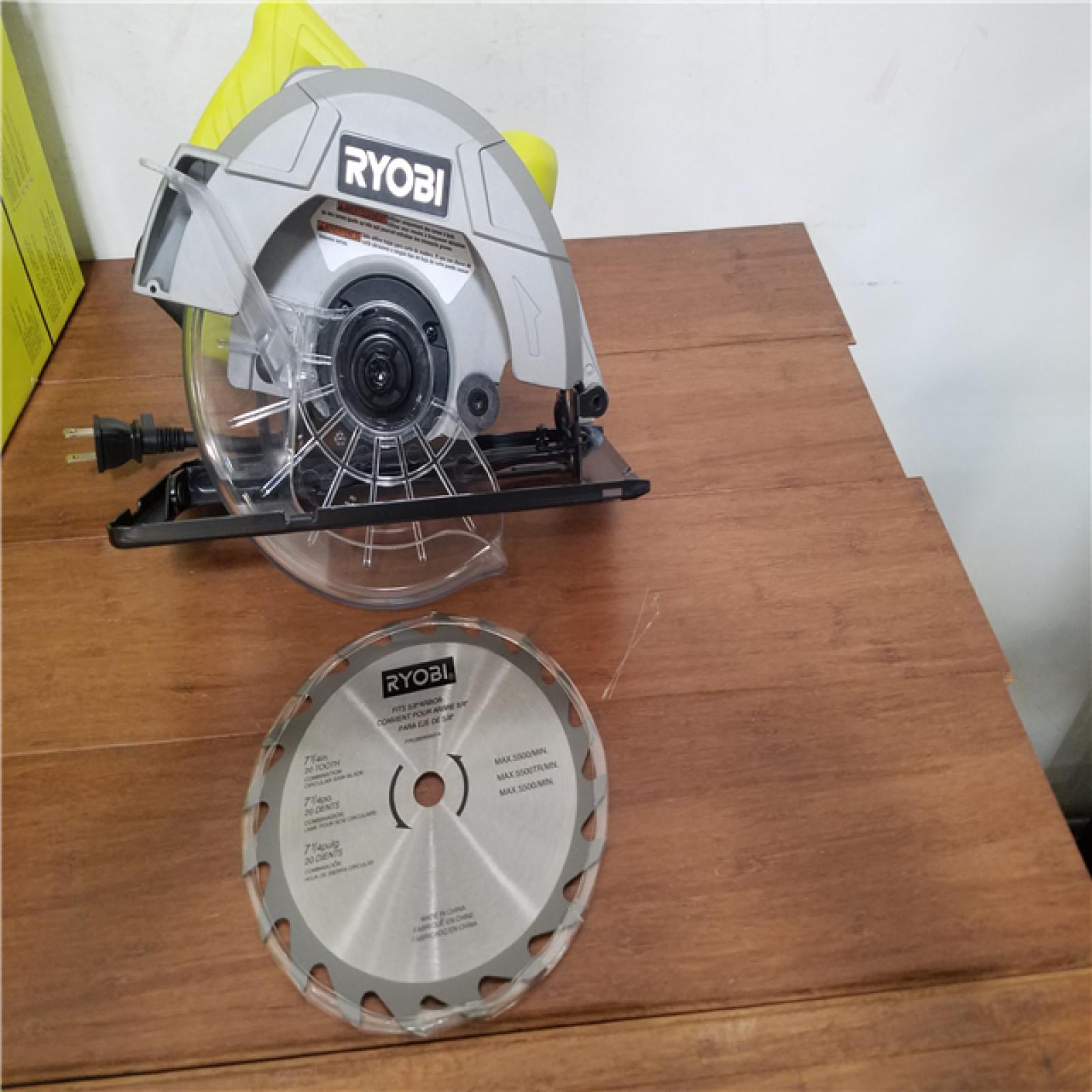 California NEW Ryobi 7-1/4 Circular Saw