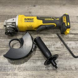 AS-IS DEWALT 20V MAX Cordless Brushless 4-1/2 in. Angle Grinder with Paddle Switch (Tool Only)