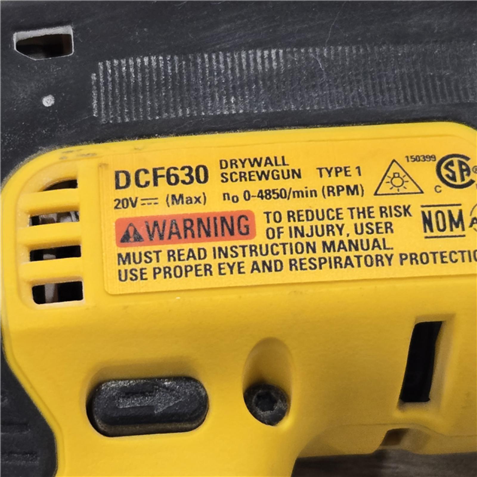 AS-IS DeWalt 20V MAX XR Cordless Drywall Screw Gun (Tool-Only)