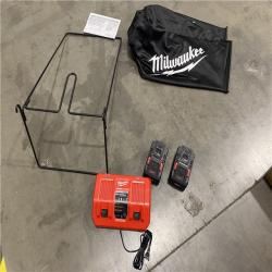 Dallas Location - As-Is -Milwaukee M18 FUEL Brushless Cordless 21 in. Walk Behind Dual Battery Self-Propelled Mower Kit