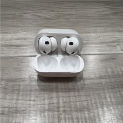 AS-IS Apple AirPods Pro (2nd Generation) with the USB-C MagSafe Charging Case