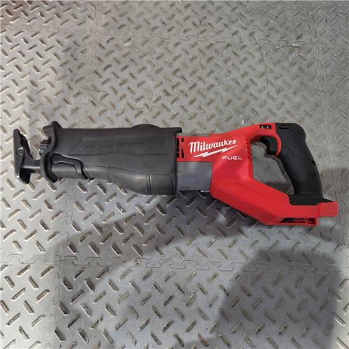 HOUSTON Location-AS-IS-Milwaukee 2722-20 18V M18 FUEL SUPER SAWZALL Lithium-Ion Brushless Cordless Orbital Reciprocating Saw (Tool Only) APPEARS IN NEW Condition