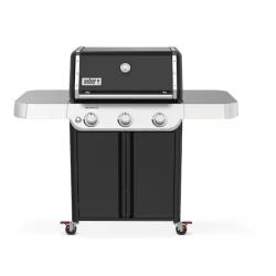 DALLAS LOCATION - WEBER Genesis E-315 3-Burner Liquid Propane Gas Grill in Black with Cast-Iron Grates