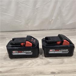 AS-IS Milwaukee 18-Volt Lithium-Ion High Output Starter Kit