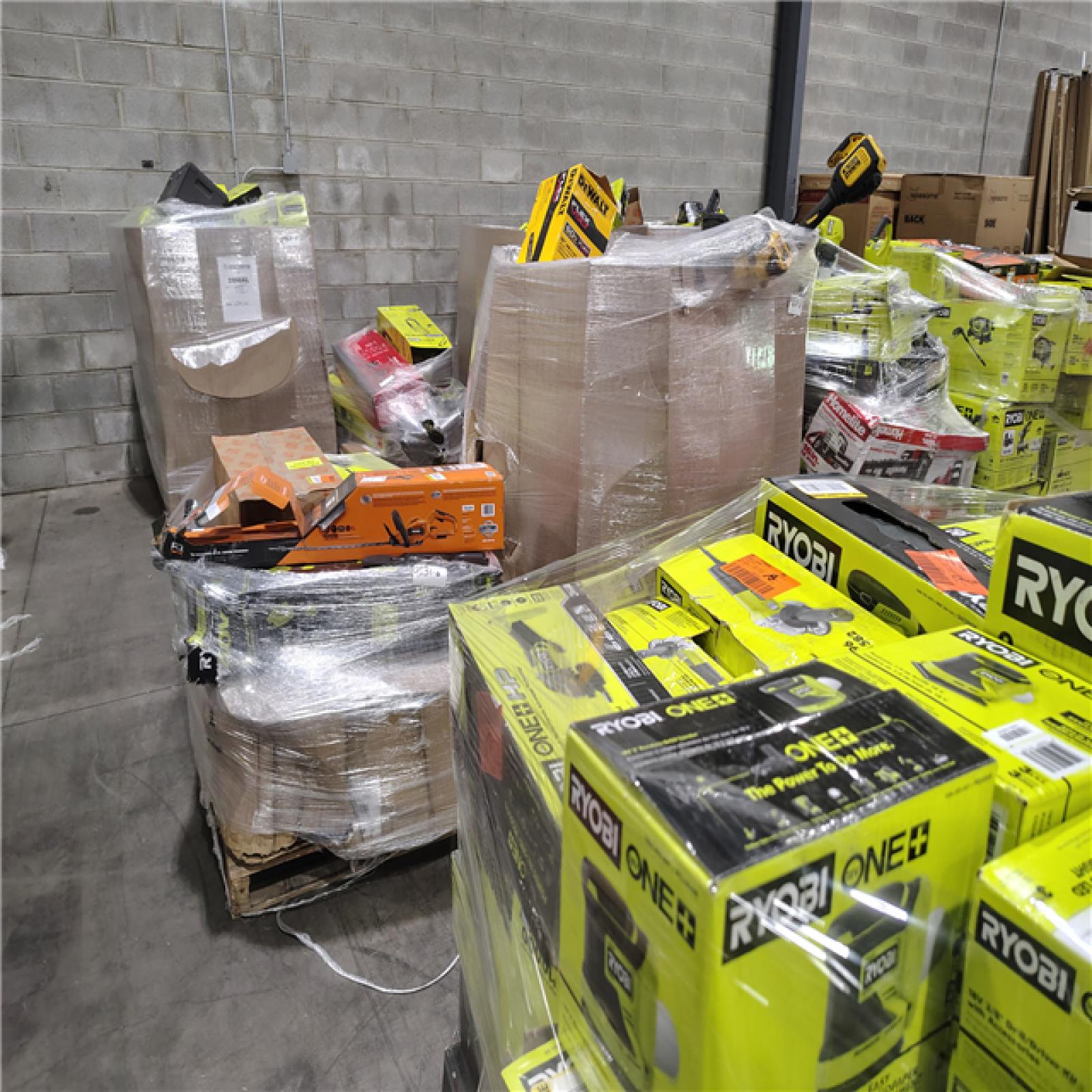 Pittston Location As-Is Power Tools Partial Truckload (14 Pallets) 9831-A