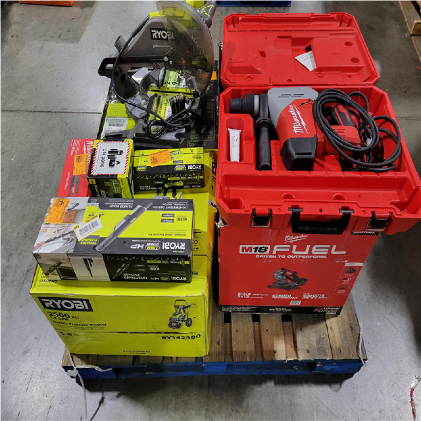 CALIFORNIA AS-IS TOOL PALLET