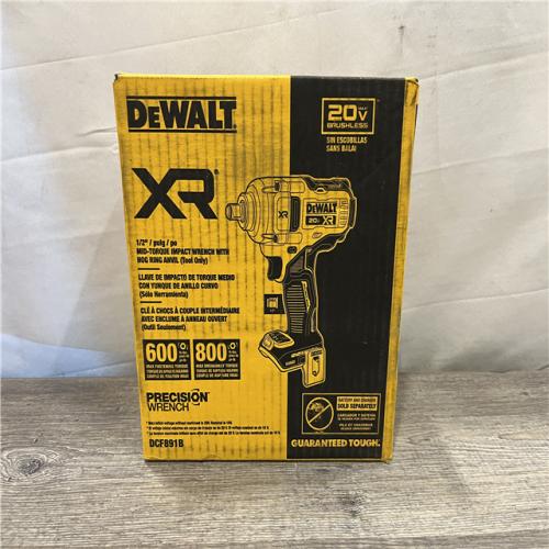 NEW - DEWALT 20V MAX XR Cordless 1/2 in. Impact Wrench (Tool Only)