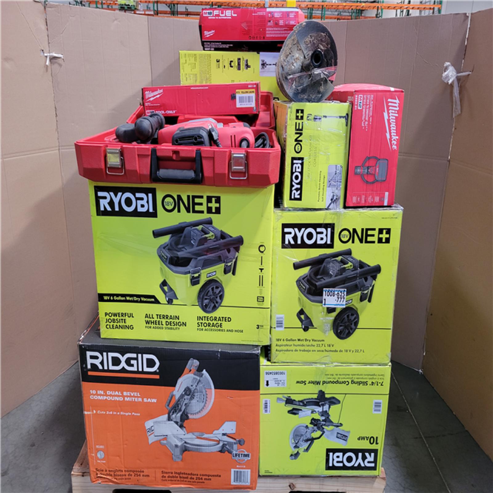 CALIFORNIA AS-IS TOOL PALLET