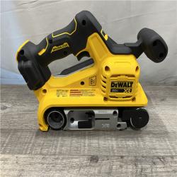 AS-IS DEWALT 20V MAX* XR Brushless Cordless Belt Sander (Tool-Only)
