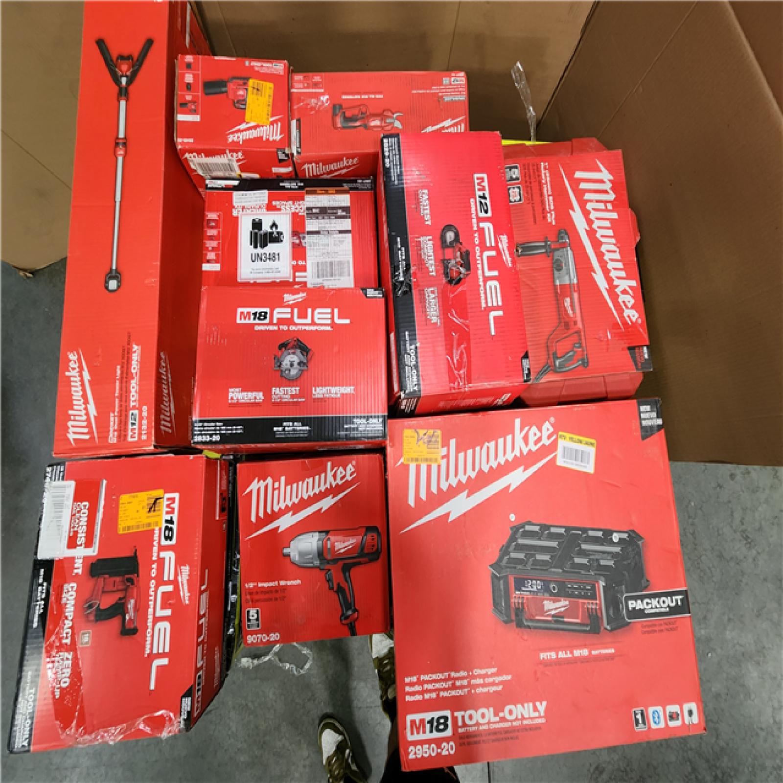 CALIFORNIA AS-IS TOOL PALLET