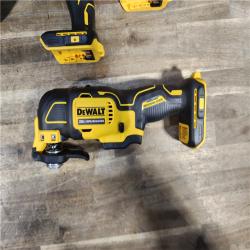 HOUSTON LOCATION - AS-IS DeWalt 20V MAX ATOMIC Cordless Brushless 3 Tool Combo Kit