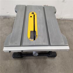 Phoenix Location DEWALT 15 Amp Corded 10 in. Job Site Table Saw with Rolling Stand
