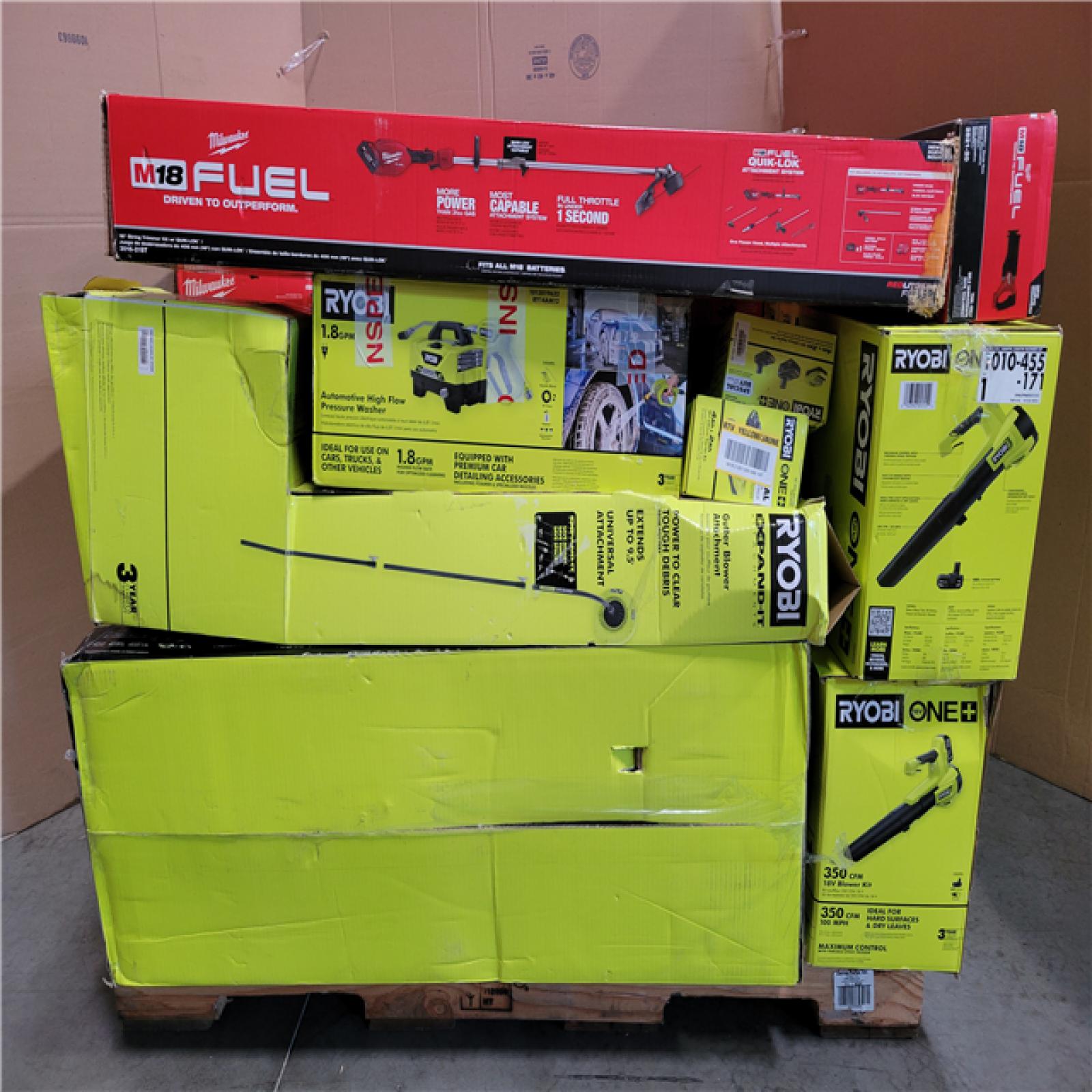 CALIFORNIA AS-IS TOOL PALLET