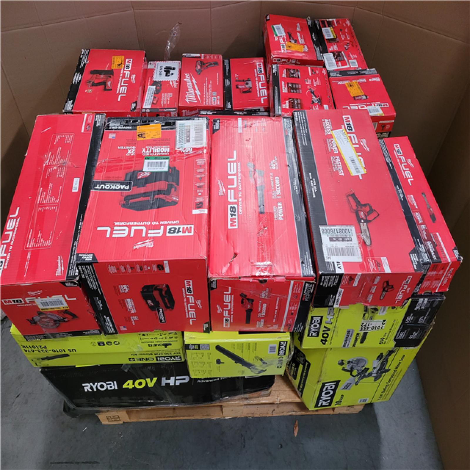 CALIFORNIA AS-IS TOOL PALLET