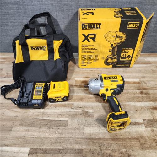 HOUSTON LOCATION - AS - IS DEWALT 20V MAX Lithium-Ion Cordless 1/2 in. Impact Wrench Kit
