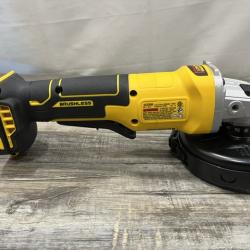 AS-IS DEWALT 20V MAX Cordless Brushless 4-1/2 in. Angle Grinder with Paddle Switch (Tool Only)