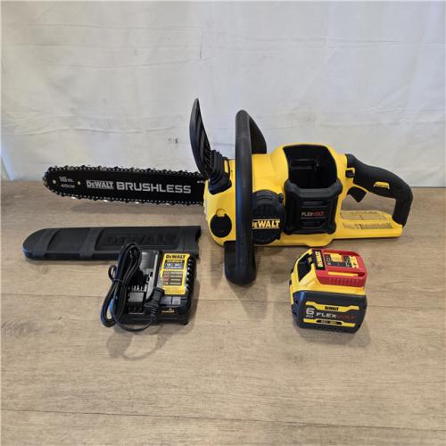 AS-IS DEWALT FLEXVOLT 60V MAX 16in. Cordless Chainsaw Kit