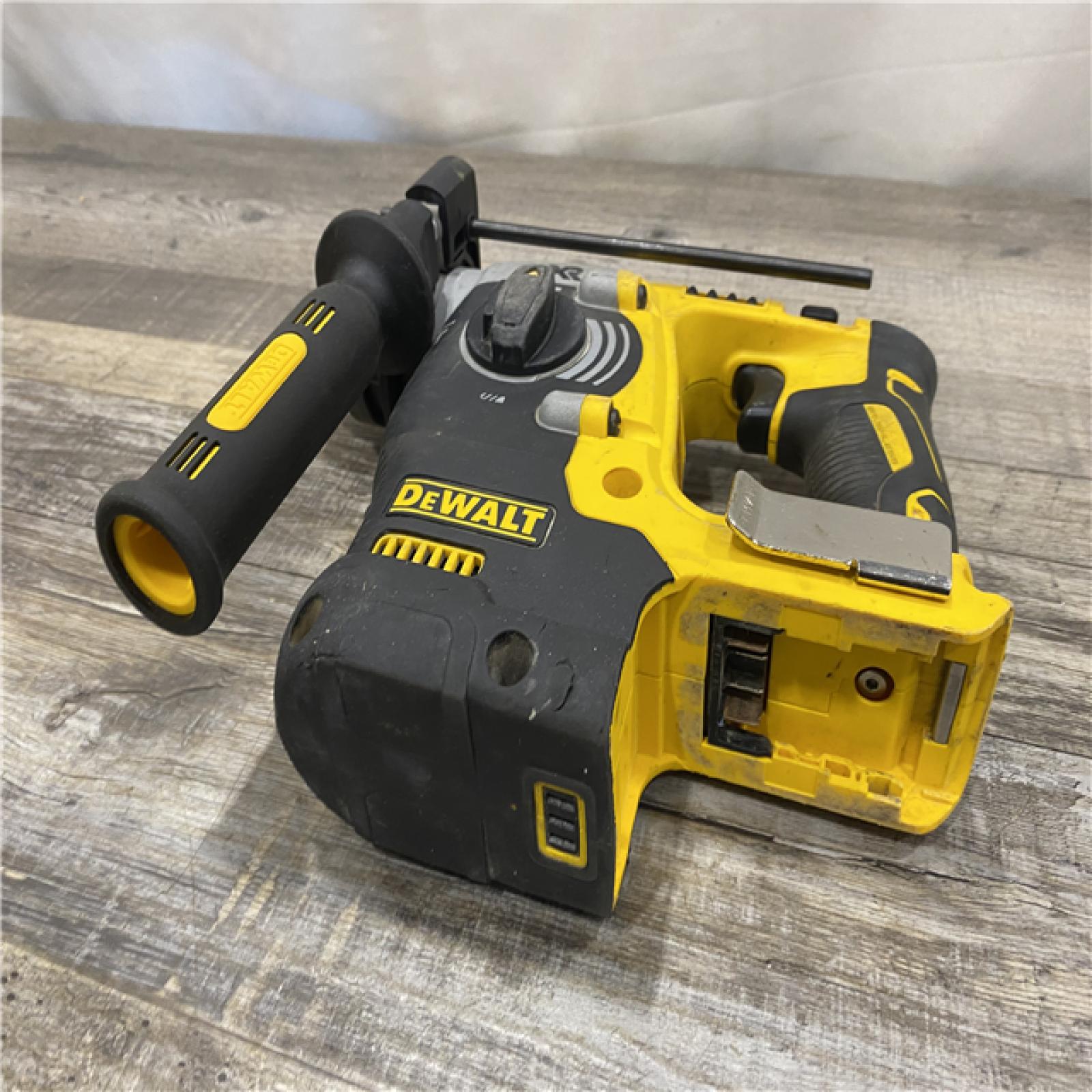 AS-IS DEWALT 20V MAX XR Cordless Brushless 1 in. SDS Plus L-Shape Rotary Hammer (Tool Only)
