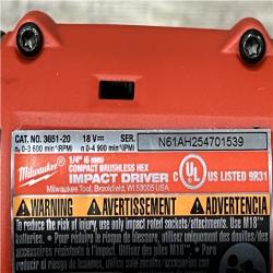 AS-IS Milwaukee 18-Volt Lithium-Ion Brushless Cordless (4-Tool) Combo Kit