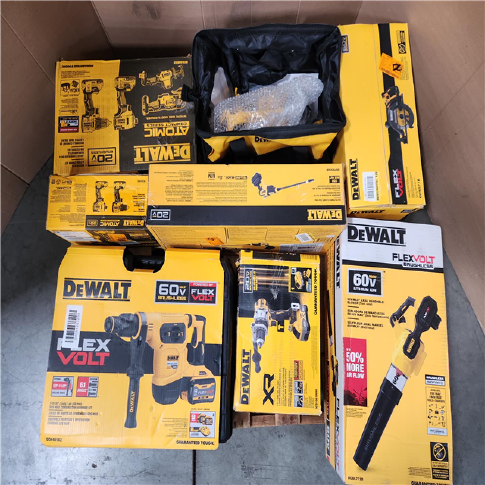 CALIFORNIA AS-IS TOOL PALLET