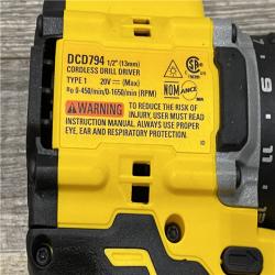 AS-IS DEWALT ATOMIC 20-Volt MAX Lithium-Ion Cordless Combo Kit