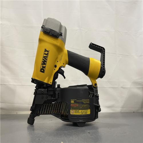 AS-IS - DEWALT Pneumatic 15-Degree Coil Corded Siding Nailer