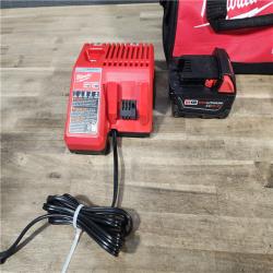 HOUSTON LOCATION - AS-IS Milwaukee M18 1/2 in. Cordless Brushless High Torque Impact Wrench Kit (Battery & Charger)