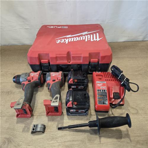 AS-IS Milwaukee FUEL 18V Cordless Hammer Drill and Impact Driver Combo Kit
