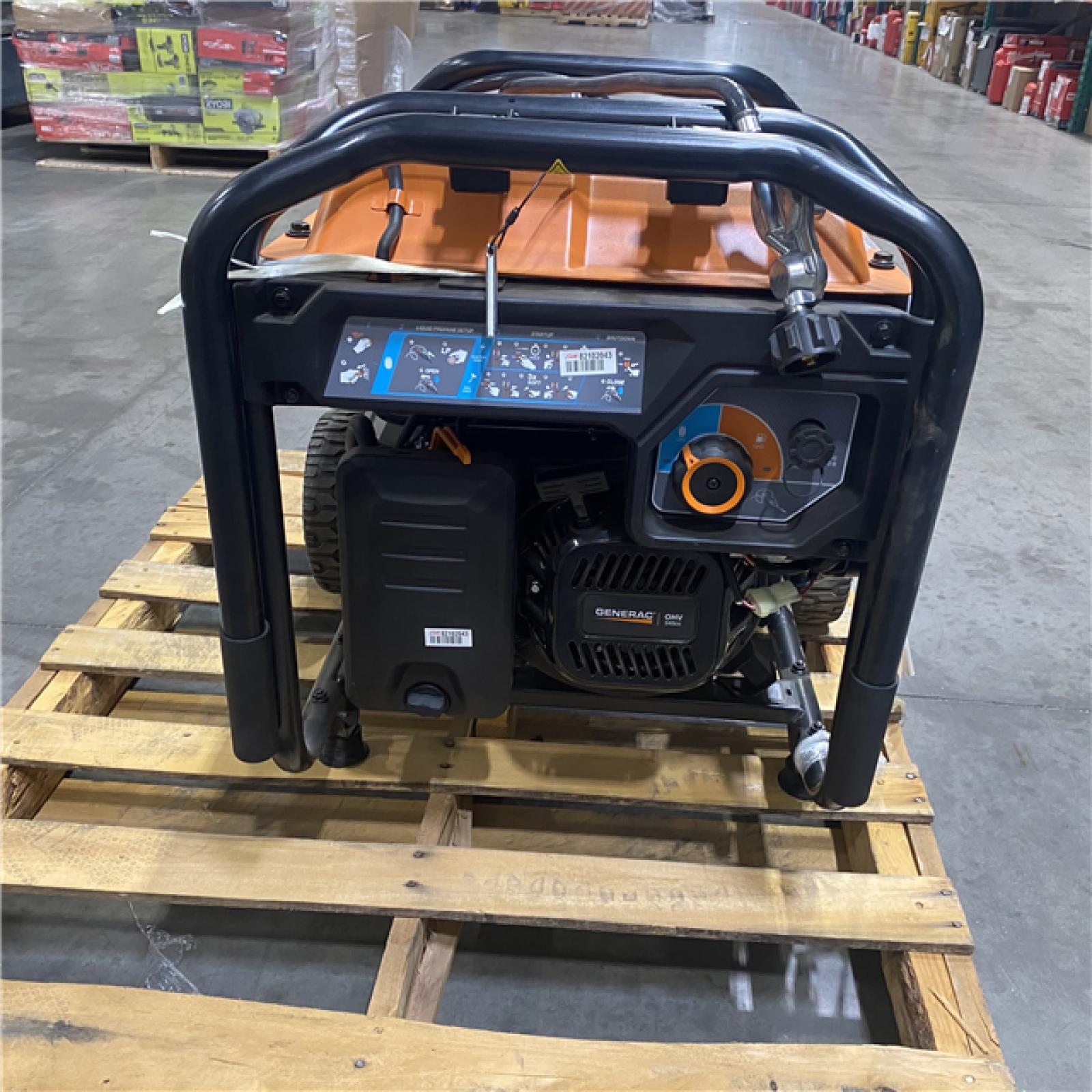 Dallas Location - As-Is Generac 8125/6500-Watt-Portable Generator