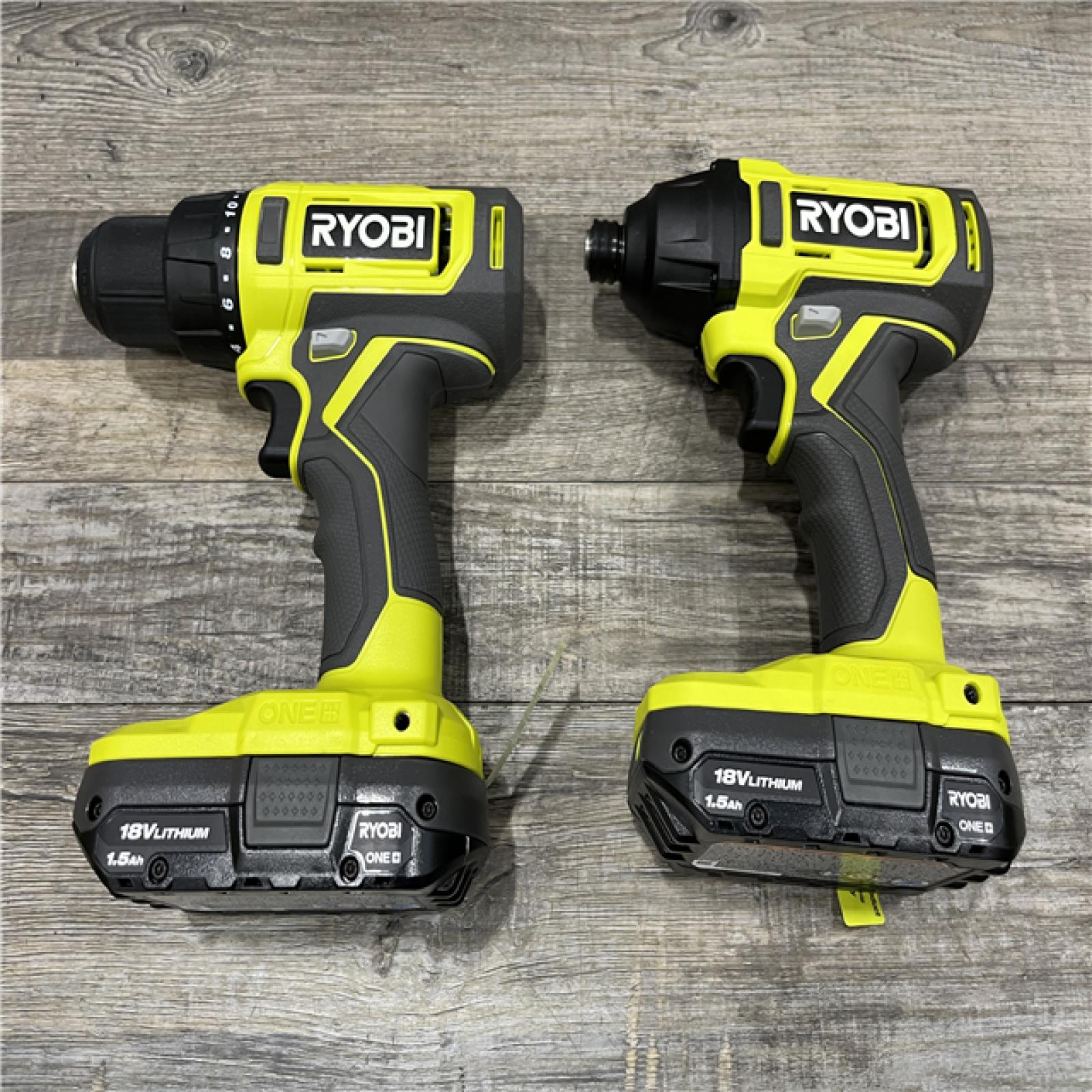 AS-IS RYOBI ONE+ 18V Cordless 2-Tool Combo Kit
