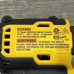 AS-IS DEWALT 20V MAX Lithium-Ion Cordless 2-Tool Combo Kit