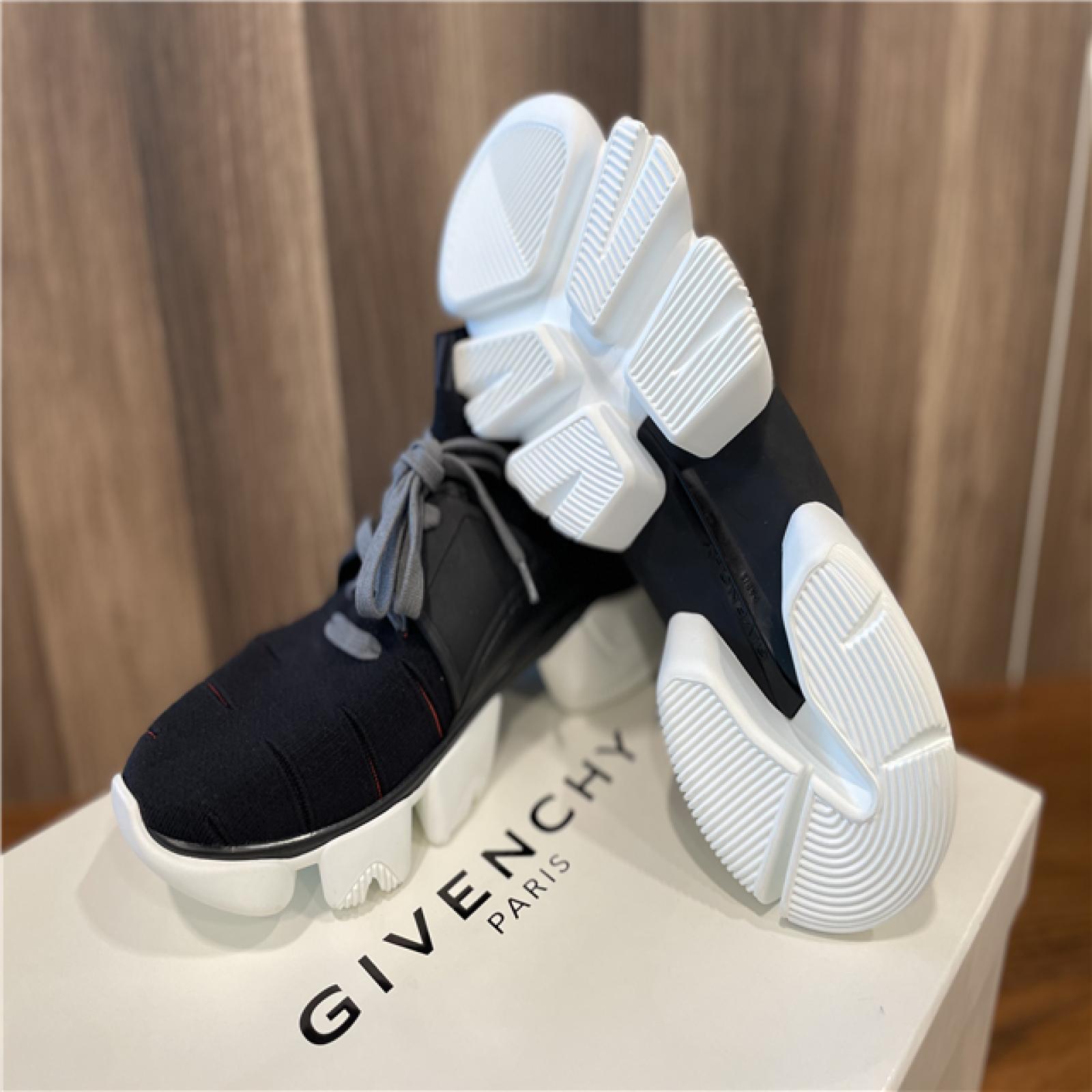 NEW! Givenchy Jaw Sock Sneaker Mid - Black - SZ 41