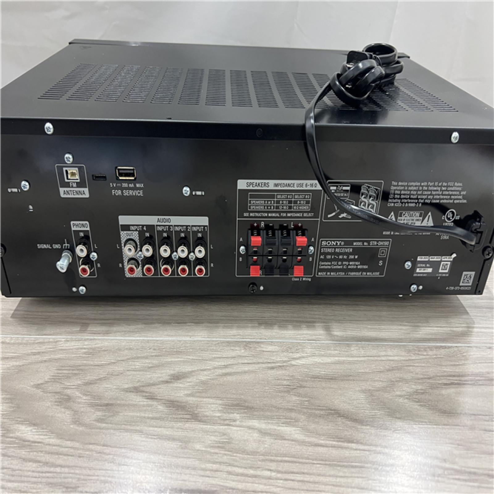 AS-IS Sony STR-DH190 Stereo Receiver